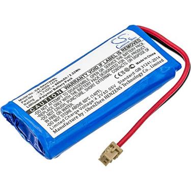 Imagem de 600mAh Leitor de código de barras Bateria de substituição,Compatível com CHS 7Qi,CHS 7X,CHS 7Xi,CHS 7XiRx,CHS 7XRx