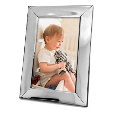 Imagem de 2X Lindo Porta Retrato 10X15 Metal Linha Miami Luxo Cor Prat