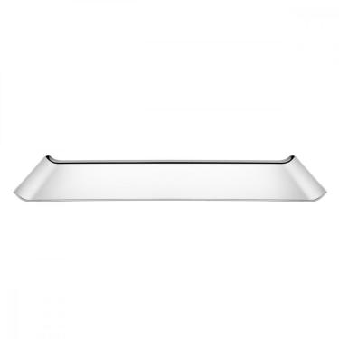 Imagem de Bandeja Tramontina Quadrata Retangular Em Aço Inox Alto Brilho 38x17 Cm