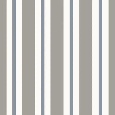Imagem de Papel De Parede Revoada Listrado Cinza E Azul 4456