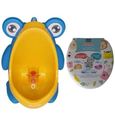 Imagem de Kit Desfralde Menino C/ Assento Redutor e Mictório Infantil - Dute