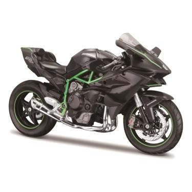Imagem de Miniatura Kawasaki Ninja H2r 1/12 Com Base Maisto Moto