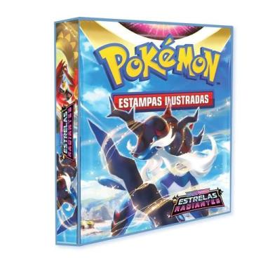 Imagem de Álbum Pasta Fichário Pokemon Espada e Escudo Estrelas Radiantes Capa D