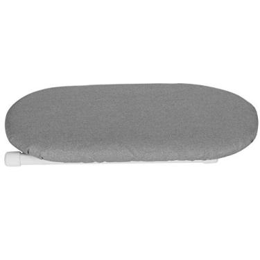 Imagem de GLOGLOW Mini Tábua de Passar Roupa, Capa de Algodão, Design Dobrável para Mangas e Golas, Uso Em Viagens (Pano prateado anti-escaldante)