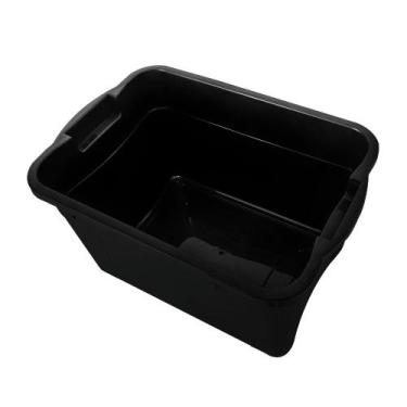 Imagem de Caixa Organizadora Plástica 30L com Tampa Preta - Uninjet