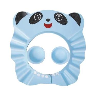 Imagem de Touca De Banho Infantil Com Proteção Para Olhos E Ouvidos, Leve, Estil