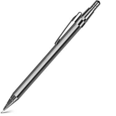 Imagem de Conjunto de lapiseira de metal com refis de chumbo, ferramenta de escrita para desenho e esboço