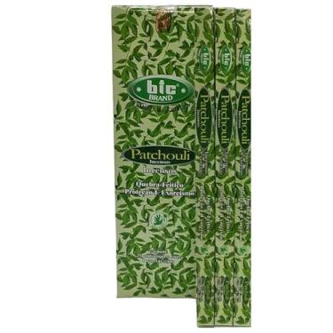 Imagem de Incenso Indiano Bic Patchouli - Terroso e profundo 3 caixinhas
