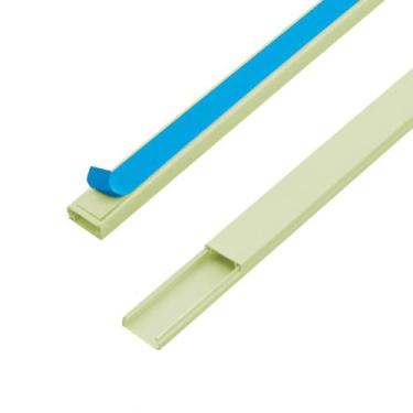 Imagem de Canaleta 20x10x200 C/fita Adesiva - Bege - Fame