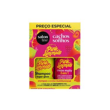 Imagem de Kit Salon Line Cachos dos Sonhos Multy Pink Lemonade