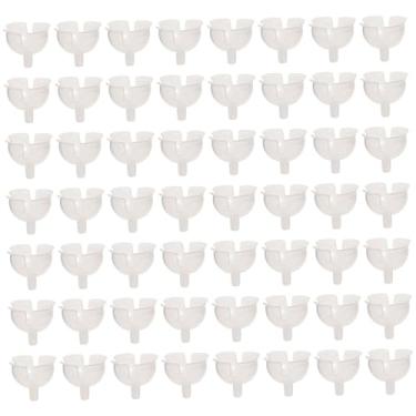 Imagem de Gadpiparty 60 peças de base de suporte de bola de chocolate para buquês de flores, base de fixação de chocolate de plástico para casamentos, festas e eventos especiais