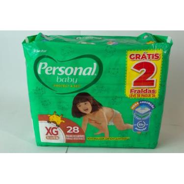 Imagem de Fralda Personal Baby Soft & Protect Mega Tam XG 11,5 a 15 kg com 28 Un