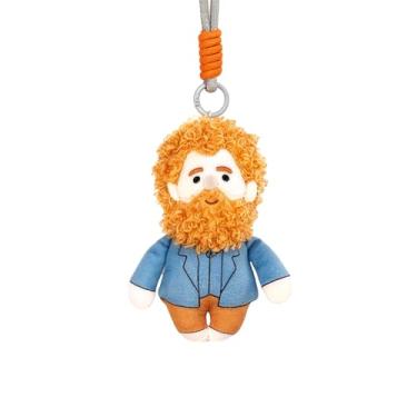 Imagem de Topadorn Enfeites de pendurar para casa, decoração fofa para pendurar, bolsas, mochilas e chaveiros (azul dourado)