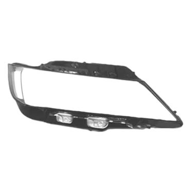 Imagem de Capa de luz da lâmpada de cabeça compatível com chevrolet impala 2014-2016 tampa da lente do farol dianteiro abajur de vidro tampas do farol(Left)