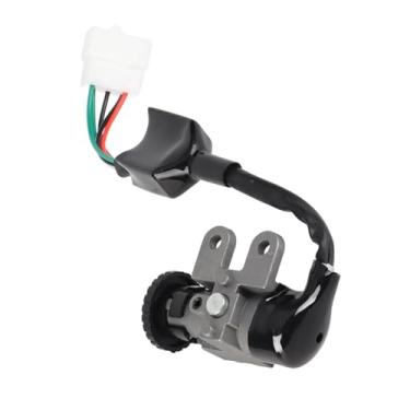 Imagem de Luqeeg Conjunto de Tampa do Tanque de Gás Com Chave de Ignição de Qualidade Premium para Motocicleta para Bicicleta Ciclomotor Gy6 Taotao Roketa, Substituição Perfeita para a Maioria das Scooters