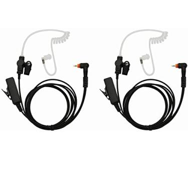 Imagem de Fone de ouvido de tubo acústico de vigilância oculto de 1 pino MIC é compatível com Motorola Radio SL300 TLK 100 SL3500e SL7550e SL7580e SL7590e SL7550 SL7580 SL7590 SL1K SL1M Walkie Talkies de rádio