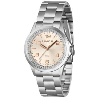 Imagem de Relógio Lince Feminino Ref: Lrmj179L38 R2Sx Casual Prateado