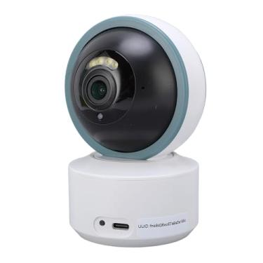 Imagem de Jopwkuin Câmera de Segurança Doméstica WiFi Pan Tilt HD 1080P Conversa Bidirecional para APP Visualizando Câmera de Vigilância Interna para Usuários de IOS e