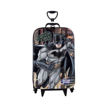 Imagem de Mochila Roda Tripla 3D Liga Da Justiça Batman Meninos