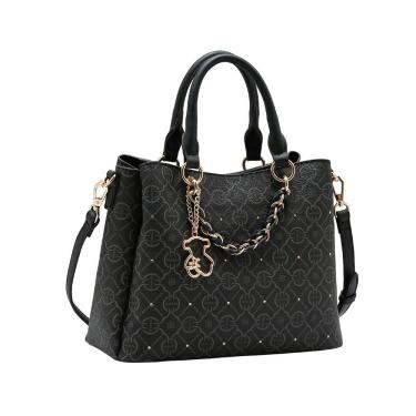 Imagem de Bolsa Feminina Chenson Classic Cristal - Alça de Mão - Preto 3485356