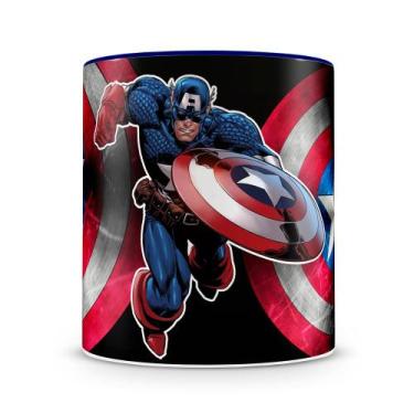 Imagem de Caneca Personalizada Capitão América - Porcelana de Alto Brilho - 325m