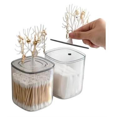 Imagem de Porta-Joias Organizador com Suporte para Brincos – Sortido | Joias Sempre Visíveis e Bem Guardadas