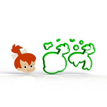 Imagem de Cortador Pedrita Rosto Modular Tamanho 6 Cm