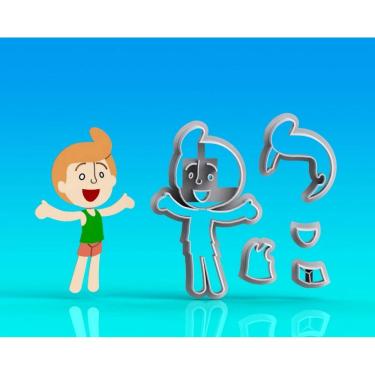 Imagem de Cortador Mundo Bita Tito Modular Tamanho 7cm