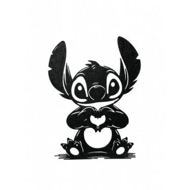 Imagem de Boneco Stitch Decorativo Disney Cor:Preto, Preto