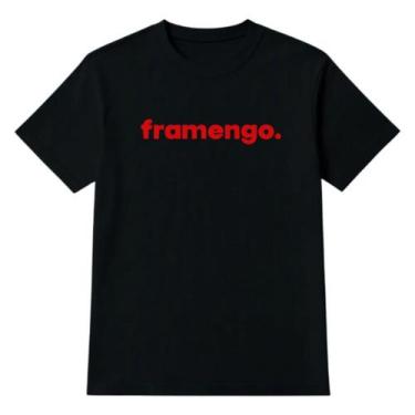 Imagem de Camiseta Camisa Unissex Flamengo Framengo Futebol Brasileirão Libertad