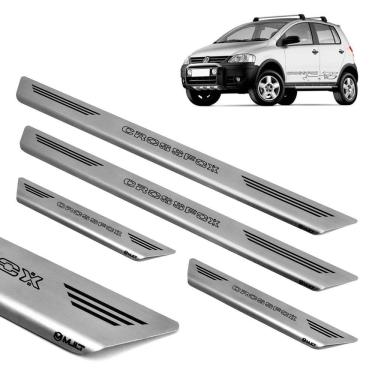 Imagem de Soleira Inox Escovado Porta Mult Crossfox 2006-2022
