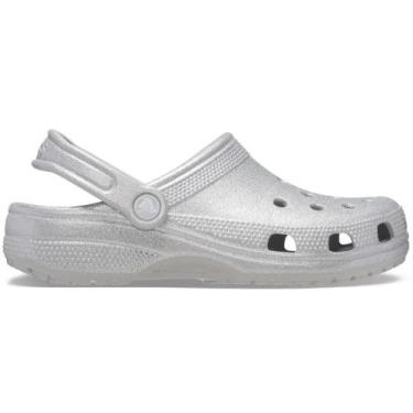 Imagem de Sandália crocs classic glitter clog silver, Silver glitter, 37