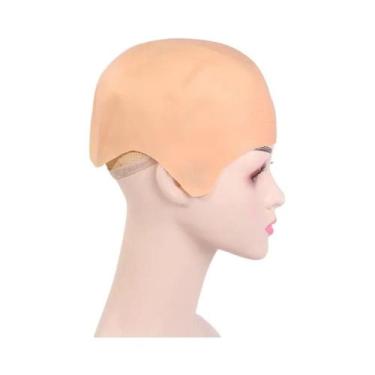 Imagem de Peruca De Látex Para Adultos Com Touca De Careca Para Halloween, Fanta