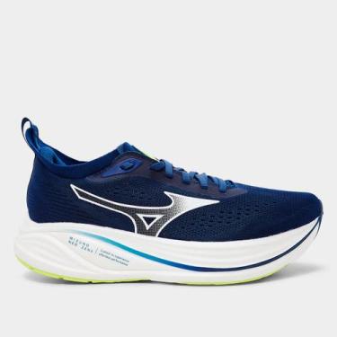 Imagem de Tênis Mizuno Neo Zen 2 Masculino, Marinho, Branco, 41