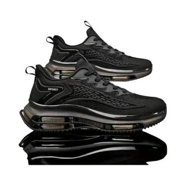 Imagem de Tênis Casuais Masculinos De Basquete Com Plataforma Vermelha, Alta Qua