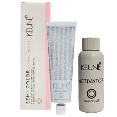 Imagem de Tinta Keune Semi Color Ult Blonde Glaze Honey + Activator