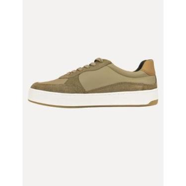 Imagem de Tênis Calvin Klein Jeans Masculino Palito Re Issue Cáqui-Masculino