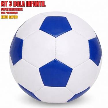 Imagem de Kit 3 Bolas Infantil Brinquedo Resistente - Toy King