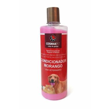 Imagem de Condicionador Morango Cosmax Pet Cães e Gatos 500ml