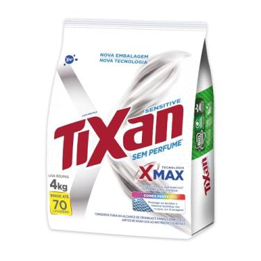 Imagem de Ypê Lava Roupas em Pó Tixan Sensitive Sachê 4Kg