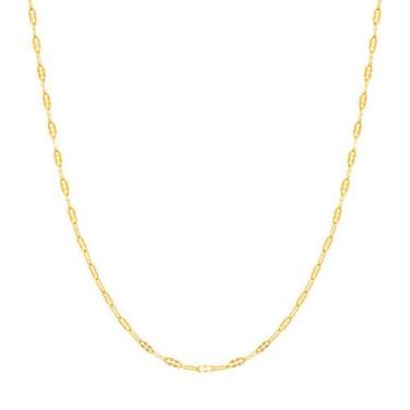 Imagem de Corrente Fio Peças Navetes Detalhes 50 Cm Rommanel 531298 Cor:Dourado,