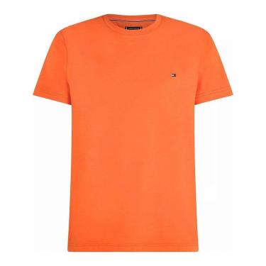 Imagem de Camiseta Tommy Hilfiger Stretch Slim Fit Tee Amarela-Masculino