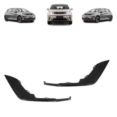 Imagem de Par de acabamento inferior do parachoque dianteiro byd dolphin ev 2024