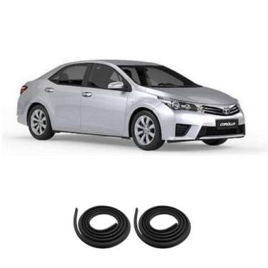Imagem de Kit Borracha Vedação Das 2 Portas Traseiras do Corolla 1998 em diante 