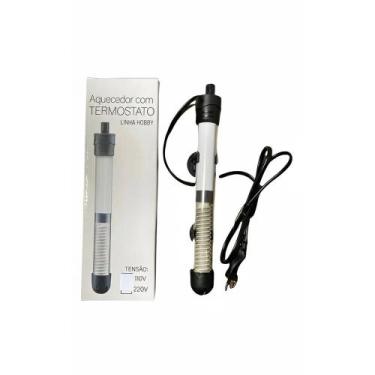 Imagem de 2x Aquecedor Aquário 25W: Temperatura Ideal, Peixes Saudávei - Congrat