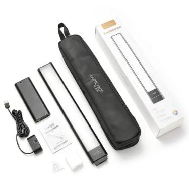 Imagem de Bastão LED P6 RGB Fotográfica Portátil com Controle via App, Bateria R