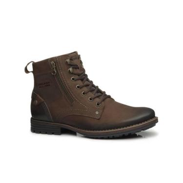 Imagem de BOTA PEGADA MASCULINA EM COURO ANILINA PRETO/JOURNEY  BROWN 180745-01-Masculino