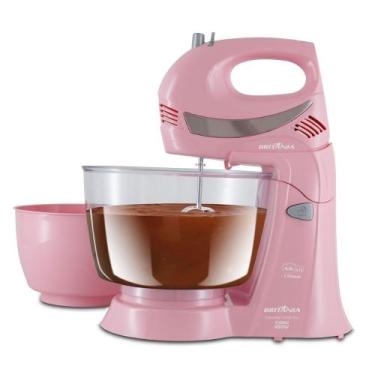 Imagem de Batedeira Britânia Diamante Cristal Duo Rosa 550W, 110V
