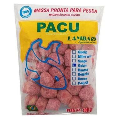 Imagem de Massa pronta pacu goiaba 100 grs - LAMBARI