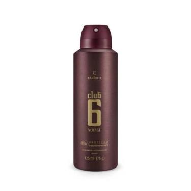 Imagem de Desodorante Antitranspirante Aerossol Club 6 Voyage 125ml - Eudora